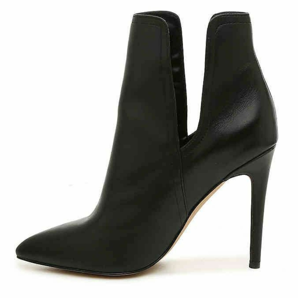 Steve Madden Women's Zanta Leather Heel Ankle Boot